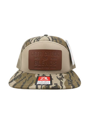 EST. Leather Patch Snapback- MOSSY OAK BOTTOMLAND™