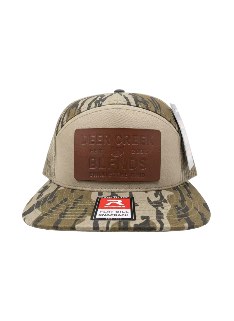 EST. Leather Patch Snapback- MOSSY OAK BOTTOMLAND™