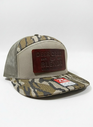 EST. Leather Patch Snapback- MOSSY OAK BOTTOMLAND™