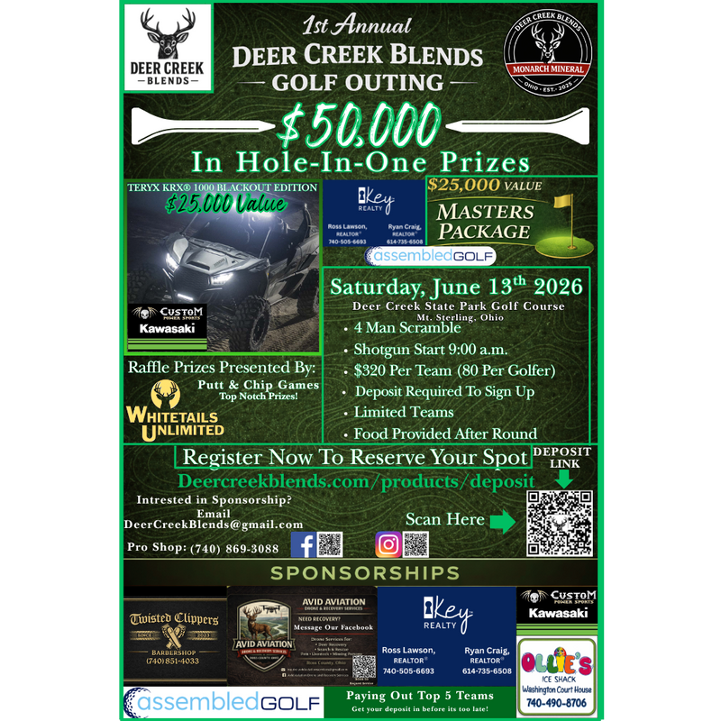 Golf Outing Team Registration (Deposit) READ DESCRIPTION